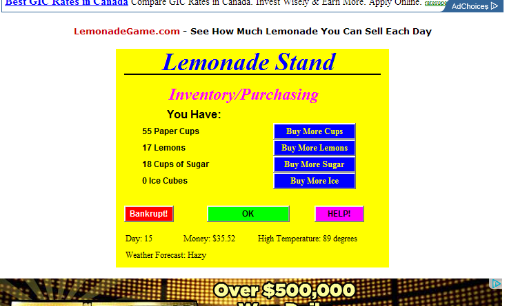 Lemonade Stand Perfect Recipe - YouTube